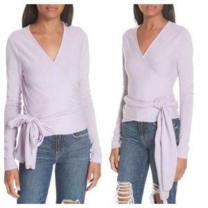 Lavender Autumn Cashmere Kimono Wrap - sz XL (NWT)